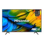 HISENSE TV 50 B7100 50" (4K UHD TV,3 HDMI, 2 USB DIVX,1 AV, Black, Smart, WI-FI,Free Bracket)