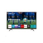 HISENSE TV 55 A7800 (55" 4K UHD TV, JBL SOUND SYSTEM 3 HDMI, 2 USB DIVX, 1 AV, Black, Smart, WI-FI, Free Bracket)