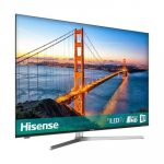 HISENSE TV 55 U7A 55" (ULED TV 4K,4 HDMI, 2 USB DIVX,1 AV,WiFi, Smart, CI CARD, Free Wall Bracket)