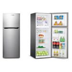 HISENSE REF 182 DR 130 L, Frost, Low Noise, Environment-Friendly Tech, Silver, R600 Gas.