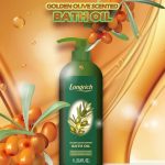 LONGRICH GOLDEN OLIVE SCENTED BATH OIL